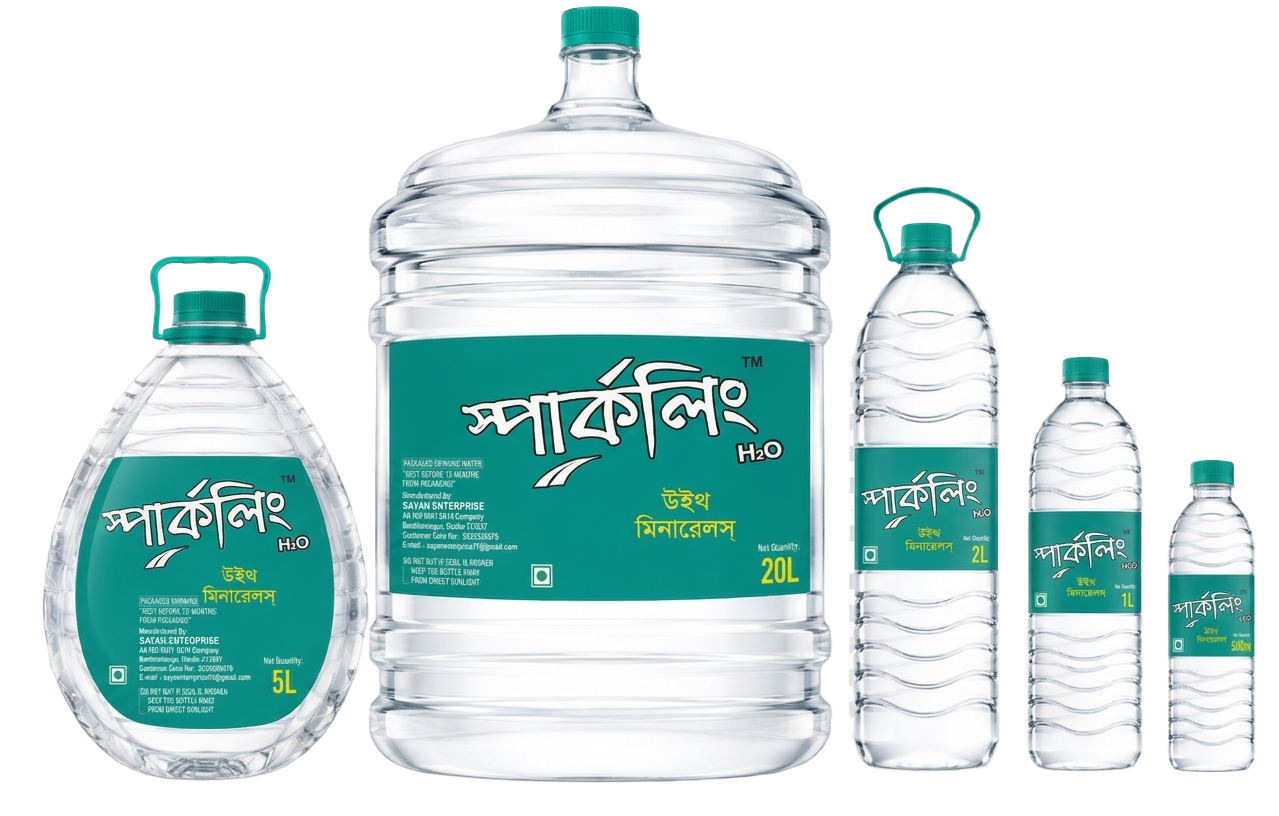 Sparkling Water Bottles Pack